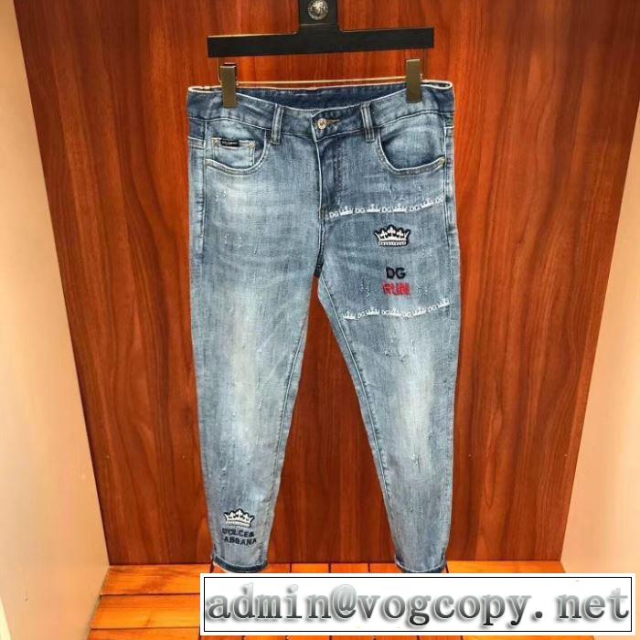 Dolce&Gabbana 夏に良く似合うちょっと新品  デニムパンツ  《2019年》今、注目のストリート ドルチェ＆ガッバーナ