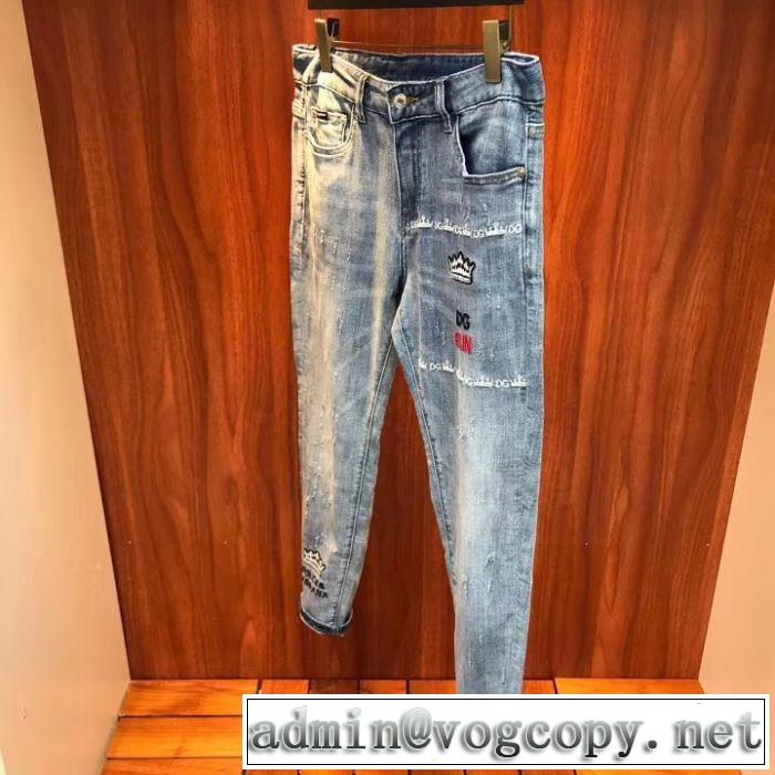 Dolce&Gabbana 夏に良く似合うちょっと新品  デニムパンツ  《2019年》今、注目のストリート ドルチェ＆ガッバーナ