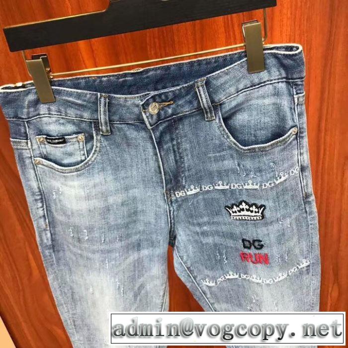 Dolce&Gabbana 夏に良く似合うちょっと新品  デニムパンツ  《2019年》今、注目のストリート ドルチェ＆ガッバーナ