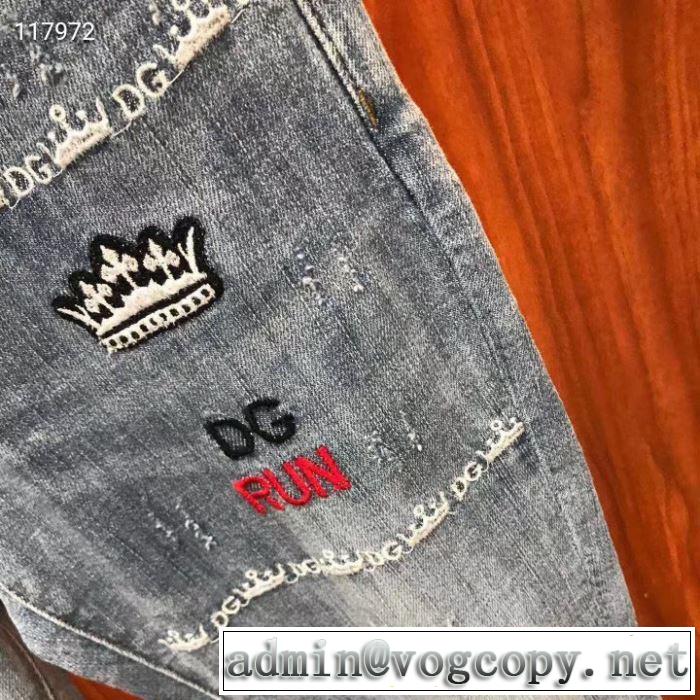 Dolce&Gabbana 夏に良く似合うちょっと新品  デニムパンツ  《2019年》今、注目のストリート ドルチェ＆ガッバーナ