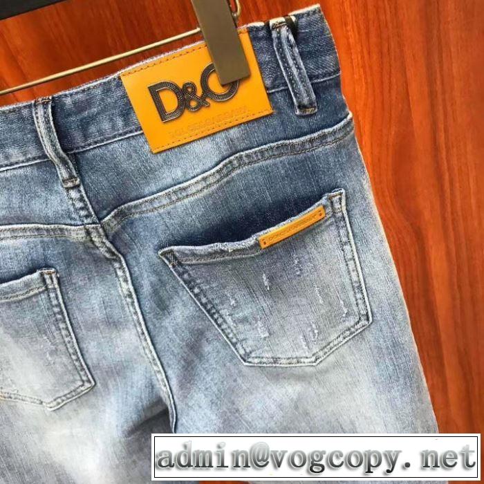Dolce&Gabbana 夏に良く似合うちょっと新品  デニムパンツ  《2019年》今、注目のストリート ドルチェ＆ガッバーナ