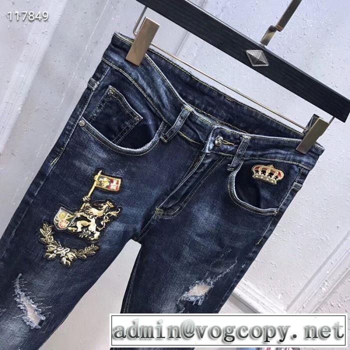 2019年夏の一押しファッションアイテム ドルチェ＆ガッバーナ Dolce&Gabbana  デニムパンツ おしゃれ上級者に挑戦