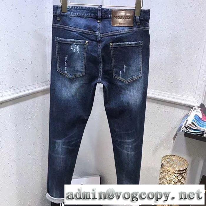 DSQUARED2 大人のカジュアルスタイル ディースクエアード  デニムパンツ 2019SSのトレンド商品