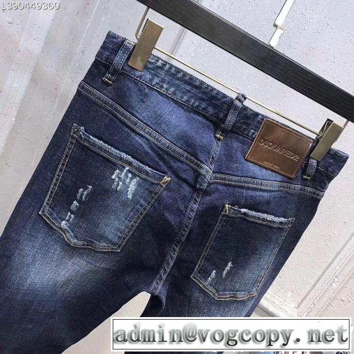DSQUARED2 大人のカジュアルスタイル ディースクエアード  デニムパンツ 2019SSのトレンド商品