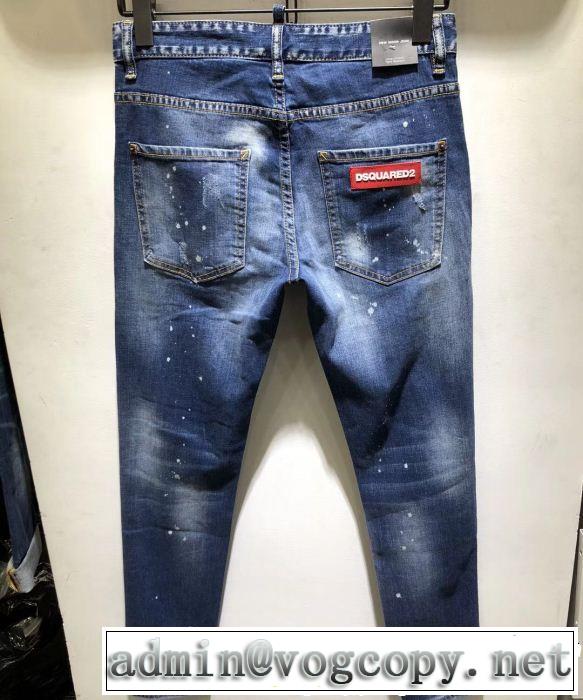 ディースクエアード 2019年夏の一押しファッションアイテム DSQUARED2 テーパードデニムパンツ