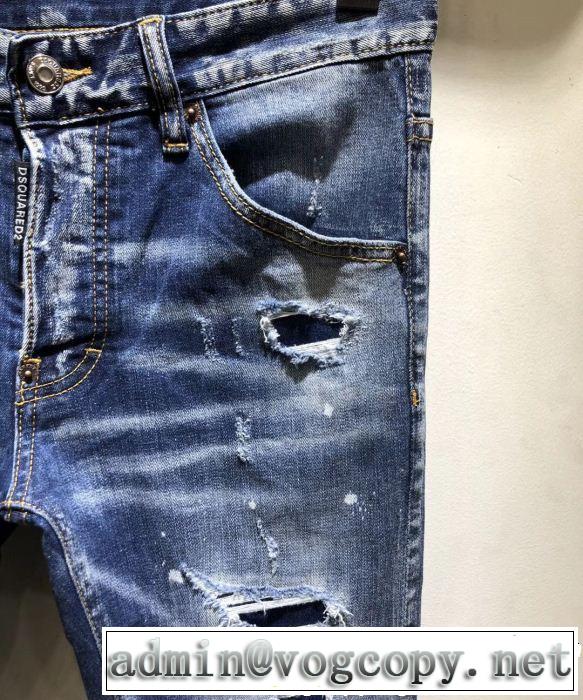 ディースクエアード 2019年夏の一押しファッションアイテム DSQUARED2 テーパードデニムパンツ