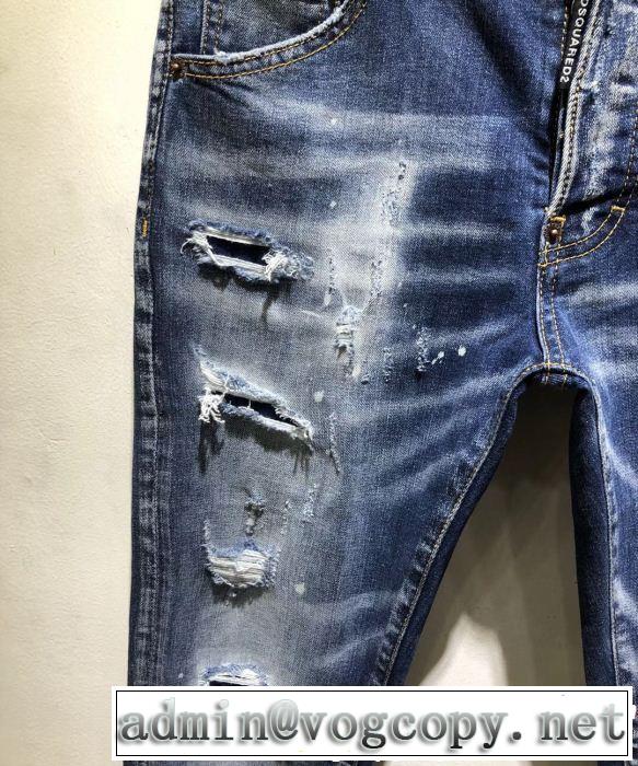 ディースクエアード 2019年夏の一押しファッションアイテム DSQUARED2 テーパードデニムパンツ