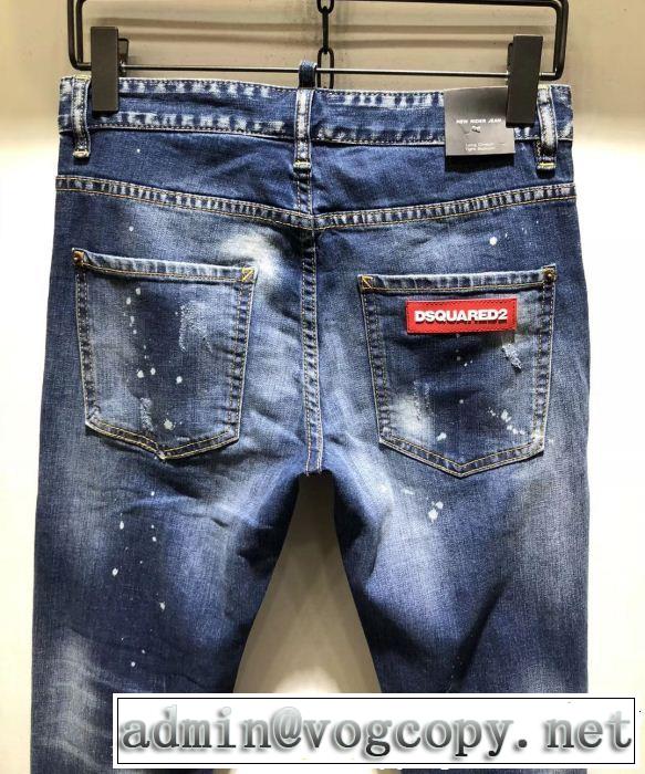 ディースクエアード 2019年夏の一押しファッションアイテム DSQUARED2 テーパードデニムパンツ