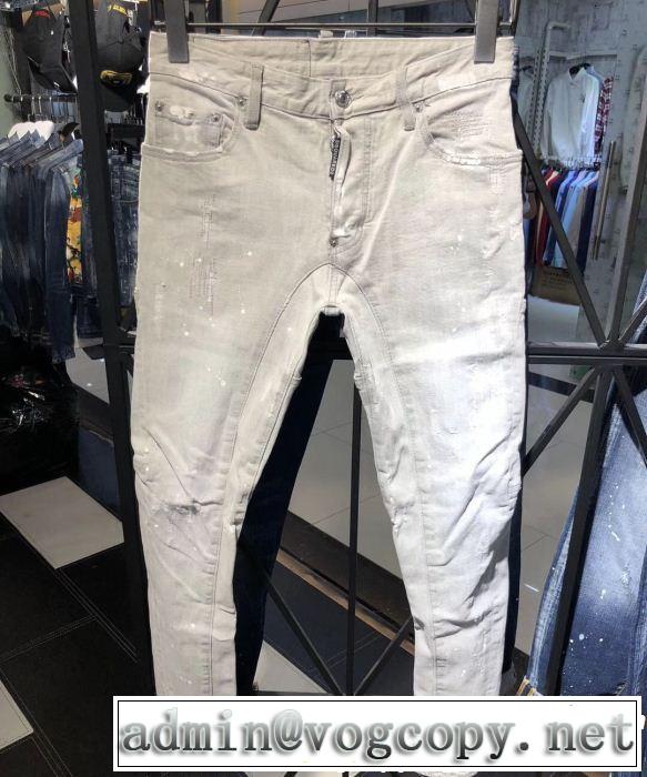 DSQUARED2 テーパードデニムパンツ おしゃれな夏ファッション2019 ディースクエアード