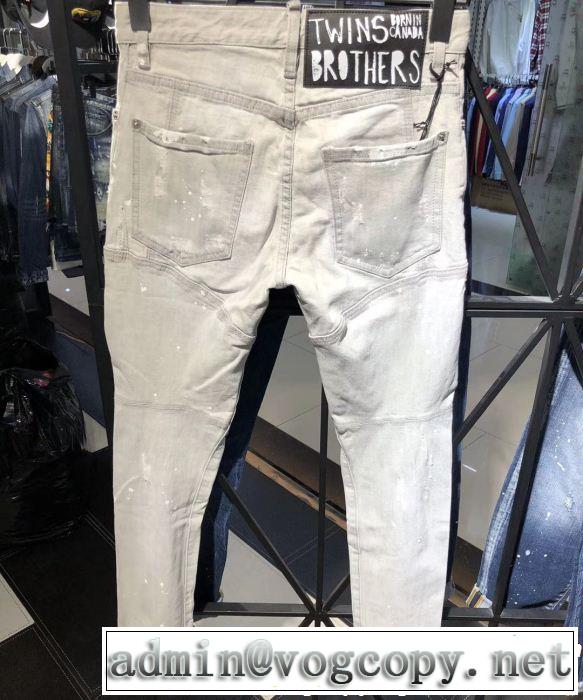 DSQUARED2 テーパードデニムパンツ おしゃれな夏ファッション2019 ディースクエアード