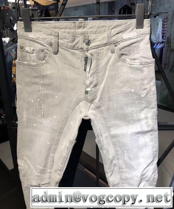 DSQUARED2 テーパードデニムパンツ おしゃれな夏ファッション2019 ディースクエアード
