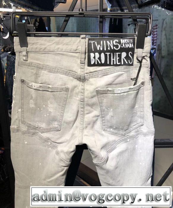 DSQUARED2 テーパードデニムパンツ おしゃれな夏ファッション2019 ディースクエアード