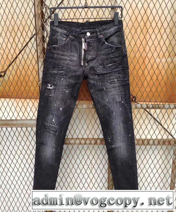 DSQUARED2 テーパードデニムパンツ 大人カジュアル夏ファッション2019 ディースクエアード