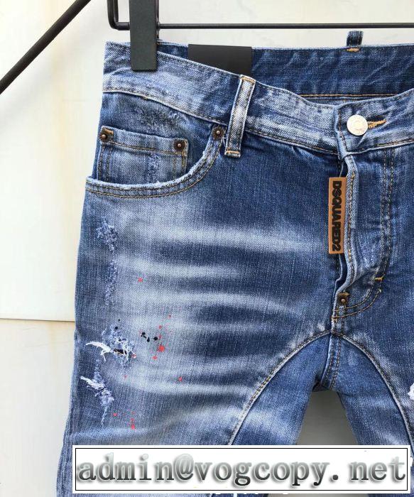テーパードデニムパンツ 2019春夏のトレンド新商品 快適な着心地 ディースクエアード DSQUARED2