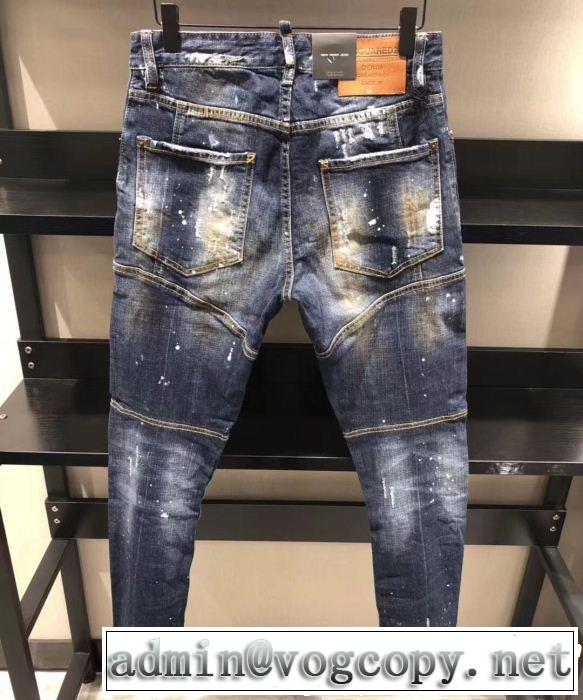DSQUARED2 テーパードデニムパンツ 2019SSのトレンド商品 今っぽく新作アイテム ディースクエアード