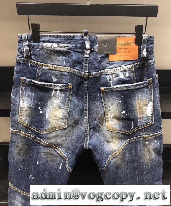 DSQUARED2 テーパードデニムパンツ 2019SSのトレンド商品 今っぽく新作アイテム ディースクエアード