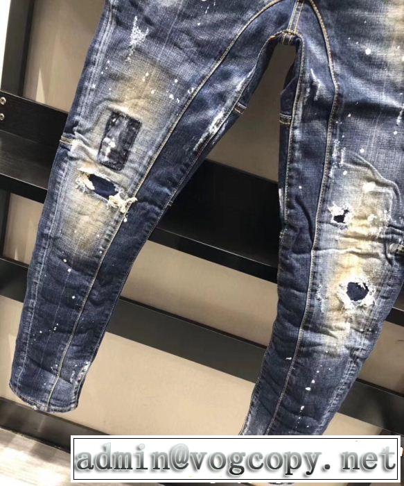 DSQUARED2 テーパードデニムパンツ 2019SSのトレンド商品 今っぽく新作アイテム ディースクエアード