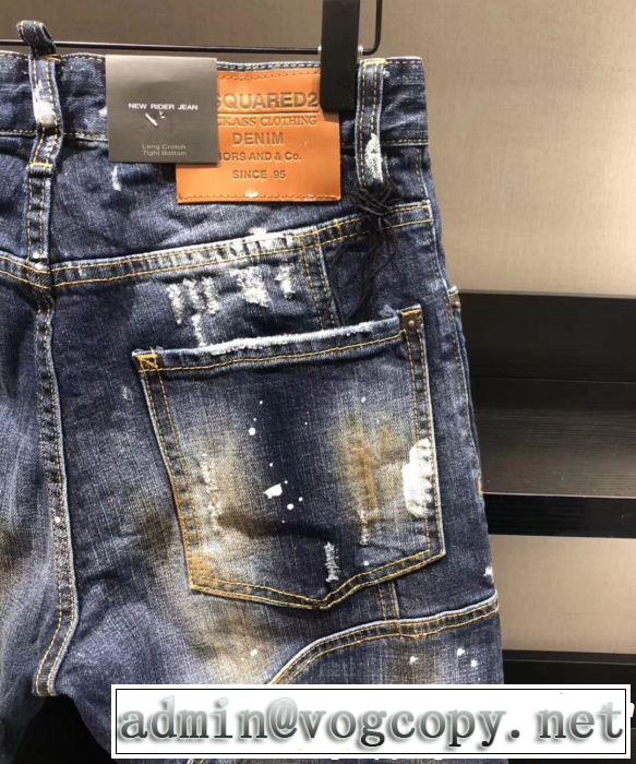 DSQUARED2 テーパードデニムパンツ 2019SSのトレンド商品 今っぽく新作アイテム ディースクエアード
