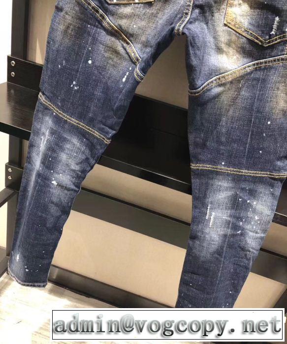DSQUARED2 テーパードデニムパンツ 2019SSのトレンド商品 今っぽく新作アイテム ディースクエアード