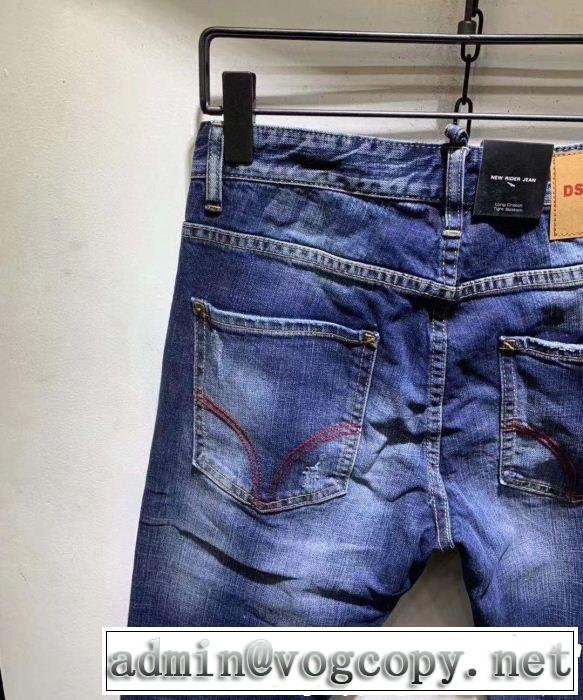 DSQUARED2 テーパードデニムパンツ 2019春夏も引き続き人気セール ディースクエアード