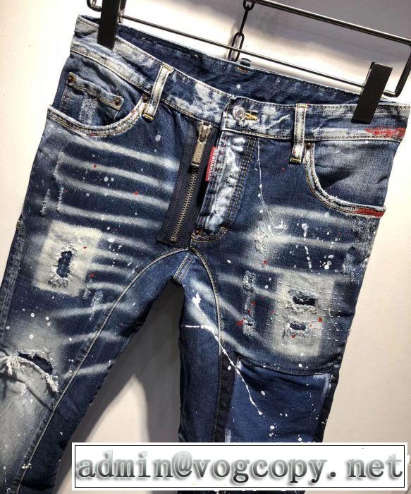 ディースクエアード DSQUARED2 テーパードデニムパンツ 【2019春夏】最新コレクション