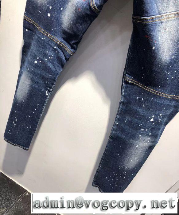 ディースクエアード DSQUARED2 テーパードデニムパンツ 【2019春夏】最新コレクション