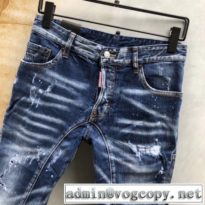 最も目立ったブランド新品 2019春夏トレンドアイテム ディースクエアード DSQUARED2 ブランド ジーンズ