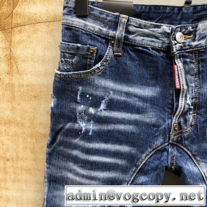 最も目立ったブランド新品 2019春夏トレンドアイテム ディースクエアード DSQUARED2 ブランド ジーンズ