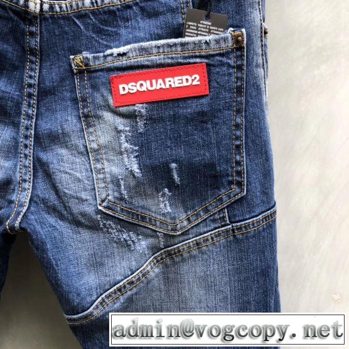 最も目立ったブランド新品 2019春夏トレンドアイテム ディースクエアード DSQUARED2 ブランド ジーンズ