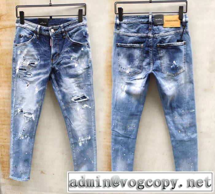 春夏の流行り2019新品 ディースクエアード DSQUARED2 ブランド ジーンズ 今流行のストリート上品
