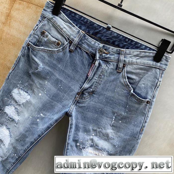2019春夏は人気定番 ジーパン パンツ ディースクエアード最近のトレンドアイテム  DSQUARED2