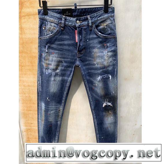 ディースクエアード人気ストリートブランド新品  DSQUARED2 ジーパン パンツ 【2019年】夏のファッション