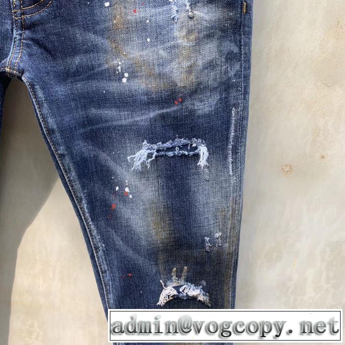 ディースクエアード人気ストリートブランド新品  DSQUARED2 ジーパン パンツ 【2019年】夏のファッション