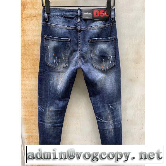 季節感のあるファッション DSQUARED22019春夏人気トレンドアイテム ジーパン パンツ  ディースクエアード