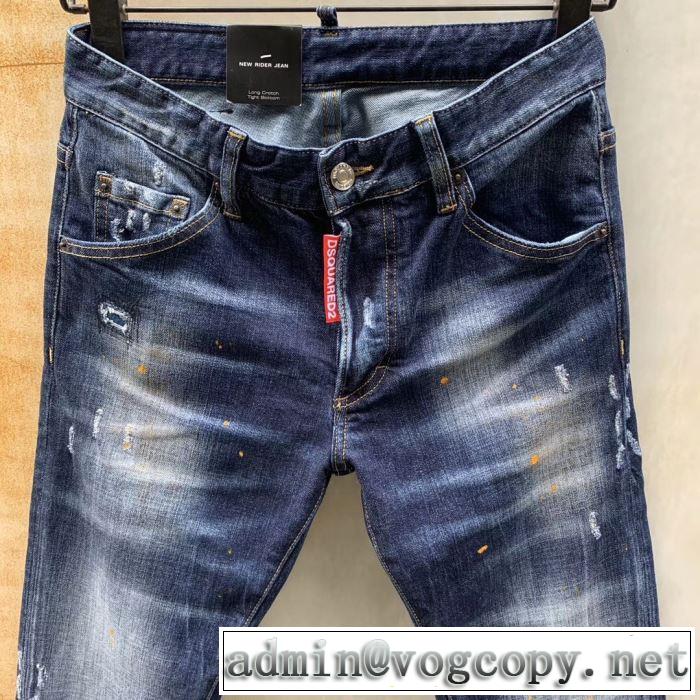季節感のあるファッション DSQUARED22019春夏人気トレンドアイテム ジーパン パンツ  ディースクエアード