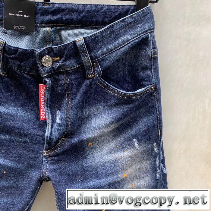 季節感のあるファッション DSQUARED22019春夏人気トレンドアイテム ジーパン パンツ  ディースクエアード