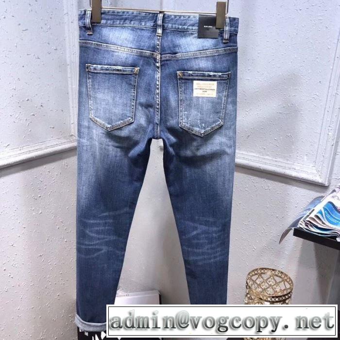 DSQUARED2 ジーパン パンツ 2019年夏の一押しファッションアイテム 今風の着こなし新品 ディースクエアード