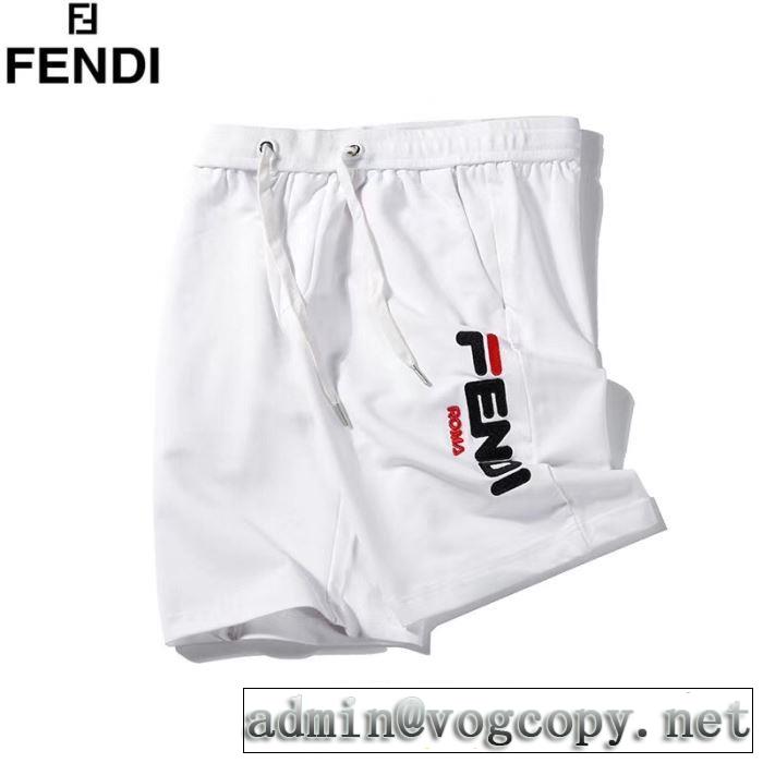 チノパン 今風の着こなし新品 フェンディ FENDI 2色可選 《2019年》今、注目のストリート