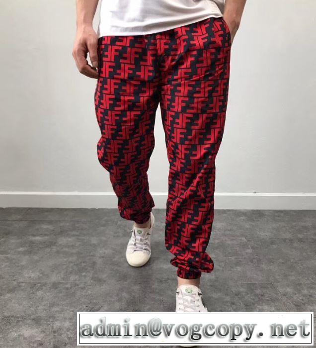 《2019年》今、注目のストリート チノパン クールな印象を引き立て フェンディ FENDI