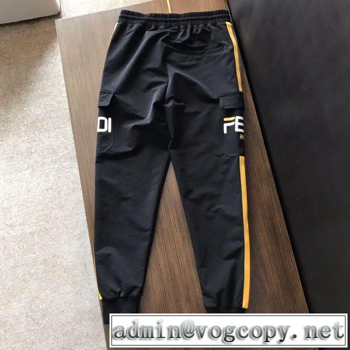 2019春夏は人気定番 チノパン クールな印象を引き立て フェンディ FENDI 柔らかい印象に上質