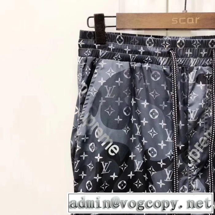 ルイ ヴィトン LOUIS VUITTON 《2019年》今、注目のストリート スエットパンツ  最近のトレンドアイテム