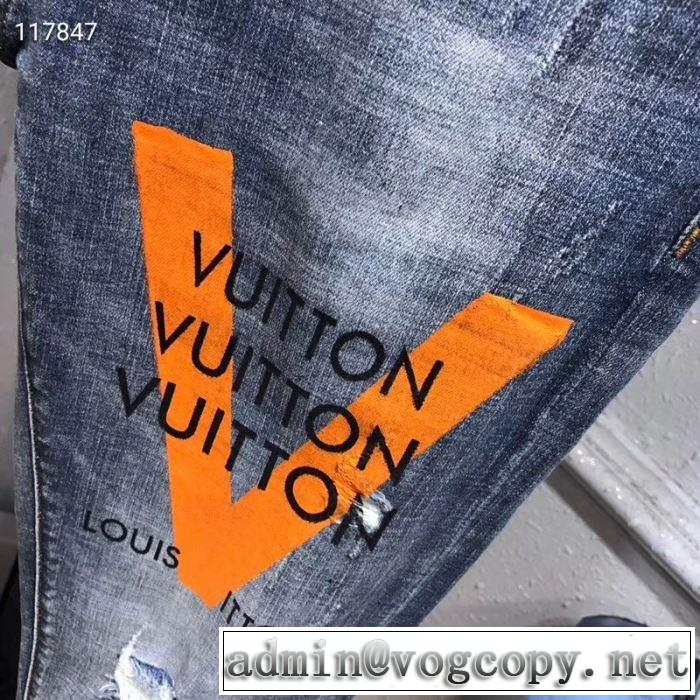 素敵カジュアル春夏新品  LOUIS VUITTON  ジーパン パンツルイ ヴィトン 《2019年》今、注目のストリート