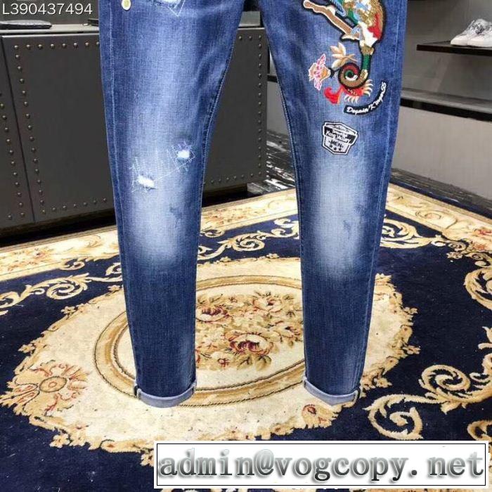 目を引く存在感抜群  モンクレール MONCLER魅力的な今年らしい  デニムパンツ 2019春夏の大注目トレンド