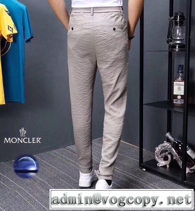 今から夏まで活躍する モンクレール MONCLER デニムパンツ  2019春夏のトレンド新商品  2色可選