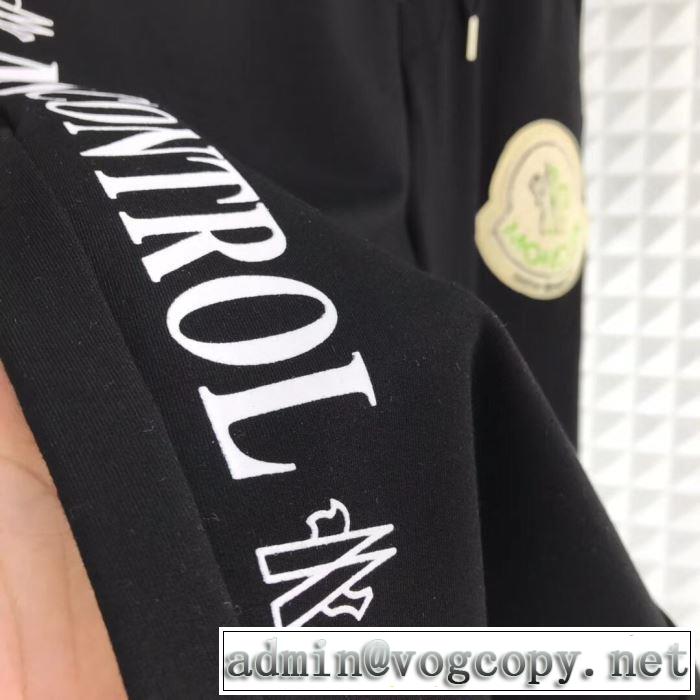 2色可選 モンクレール特に夏は人気アイテム MONCLER  スエットパンツ 2019春夏人気トレンドアイテム