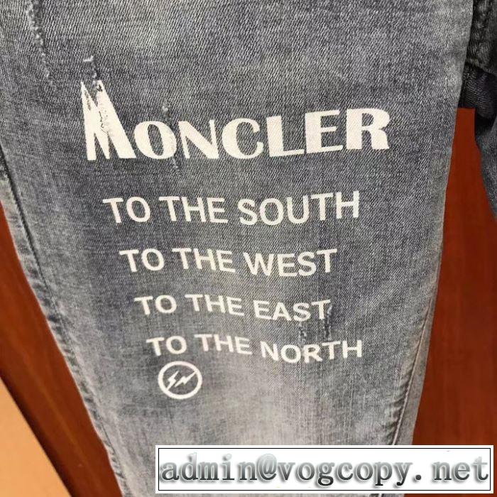 MONCLER モンクレール 今流行りの最新コレクション ジーパン パンツ 2019春夏人気トレンドアイテム