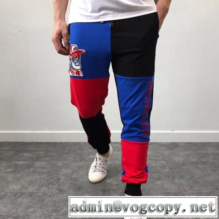 モンクレールオススメしたい最新注目ファション MONCLER  スエットパンツ  2019年春夏シーズンの人気