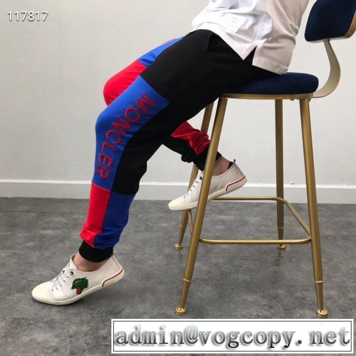 モンクレールオススメしたい最新注目ファション MONCLER  スエットパンツ  2019年春夏シーズンの人気
