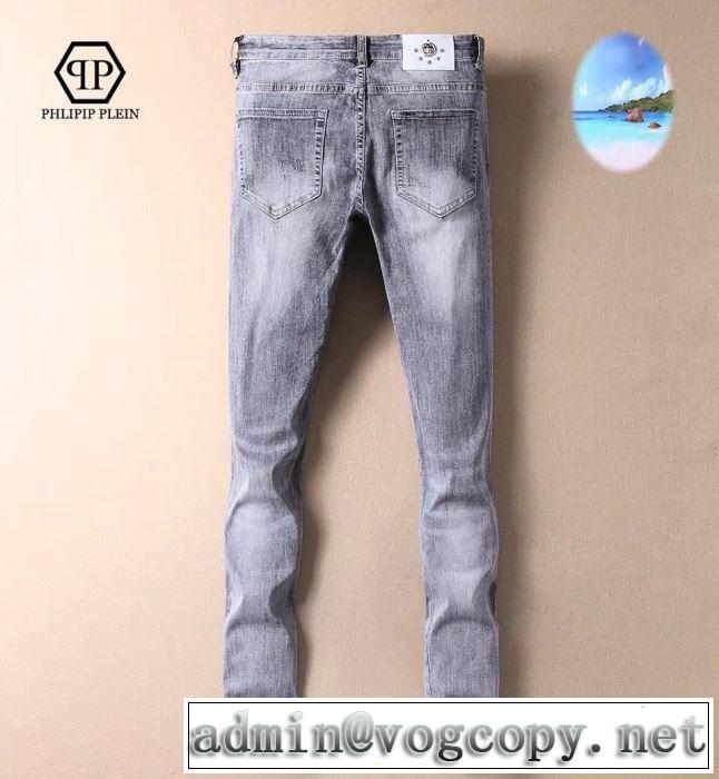 フィリッププレイン PHILIPP PLEIN デニムパンツ 春夏の流行り2019新品 おしゃれデザインも大人気