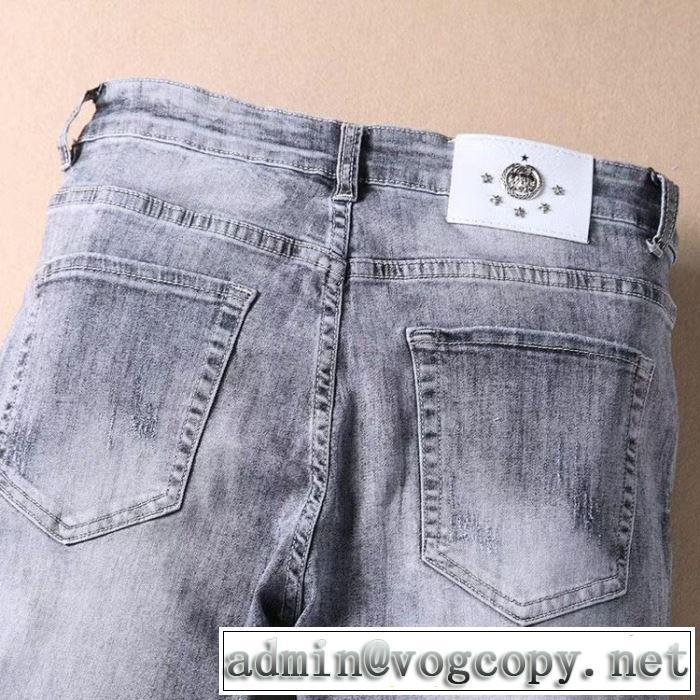 フィリッププレイン PHILIPP PLEIN デニムパンツ 春夏の流行り2019新品 おしゃれデザインも大人気